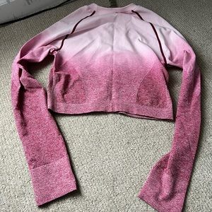 Gymshark cropped shirt
